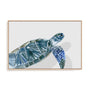 Turquoise Turtle Journey I Wall Art