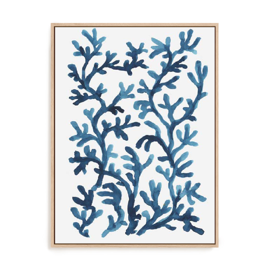Blue Sea Coral I Wall Art