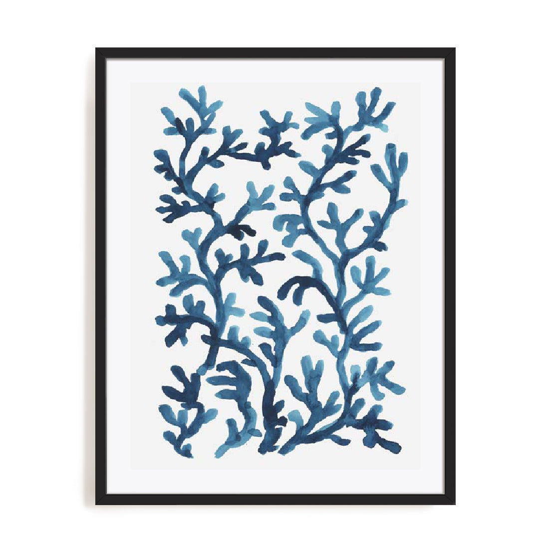 Blue Sea Coral I Wall Art