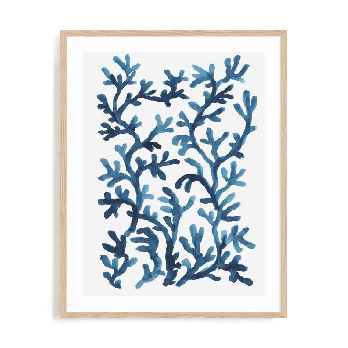 Blue Sea Coral I Wall Art