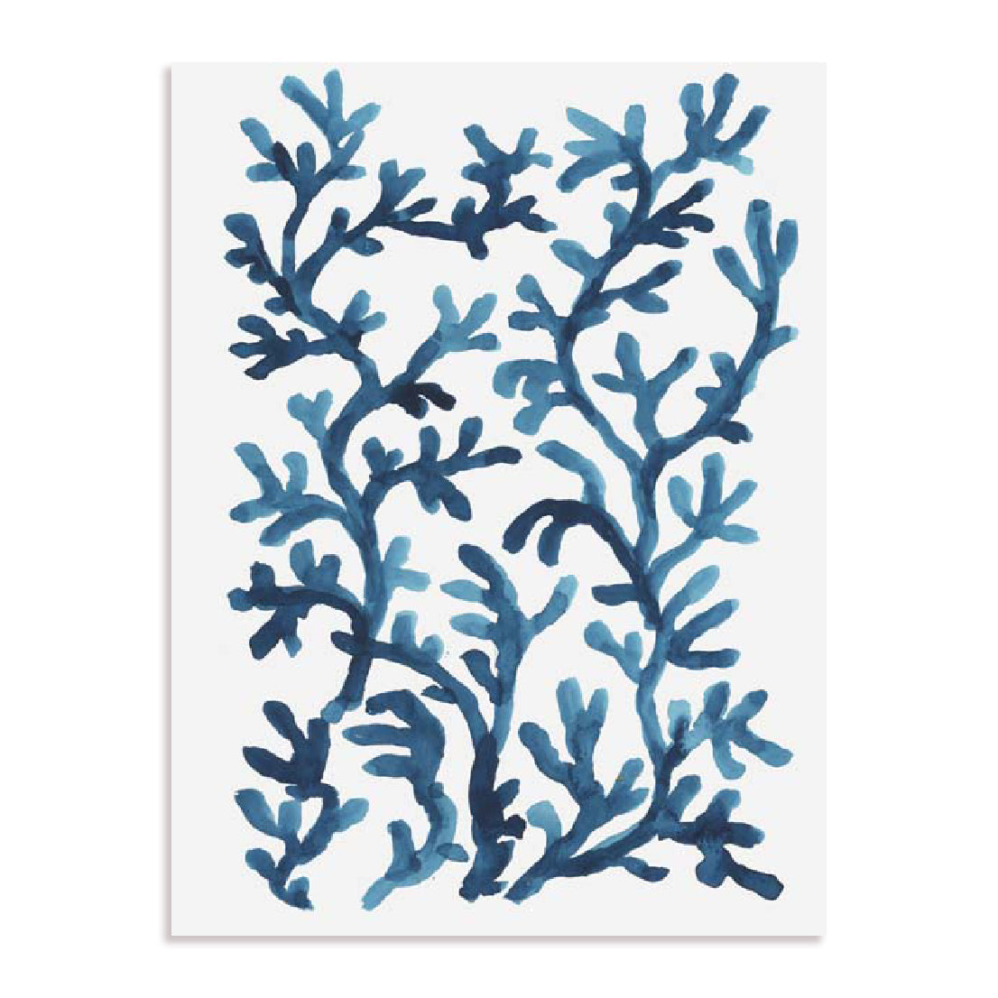 Blue Sea Coral I Wall Art