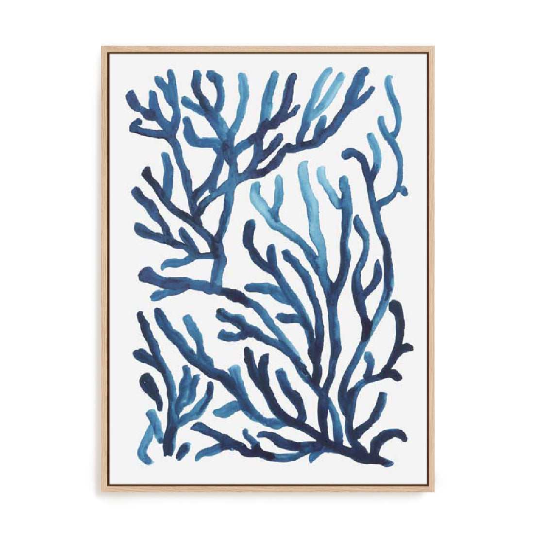 Blue Sea Coral II Wall Art