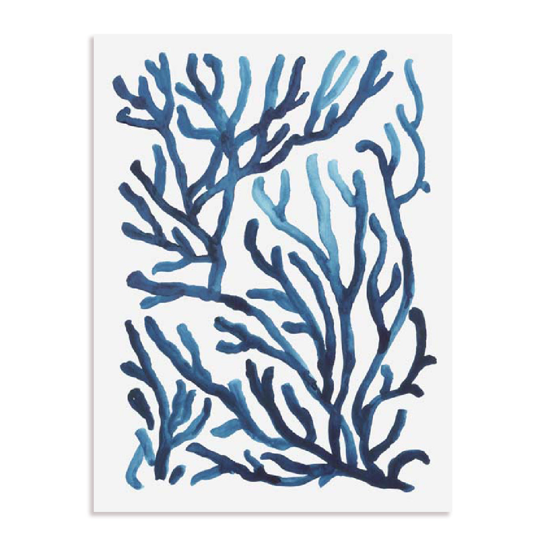 Blue Sea Coral II Wall Art
