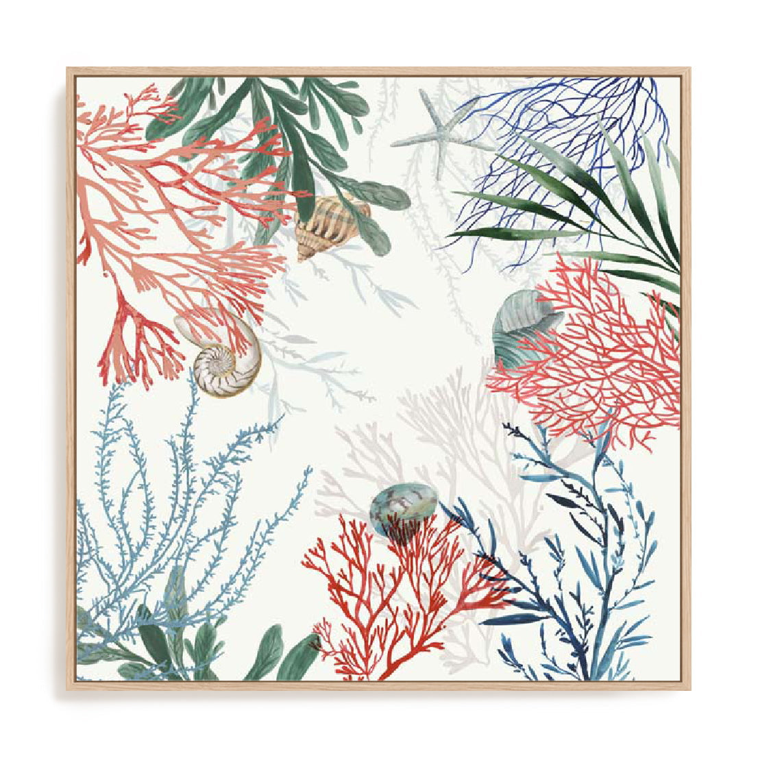 Aqua Gardens Wall Art