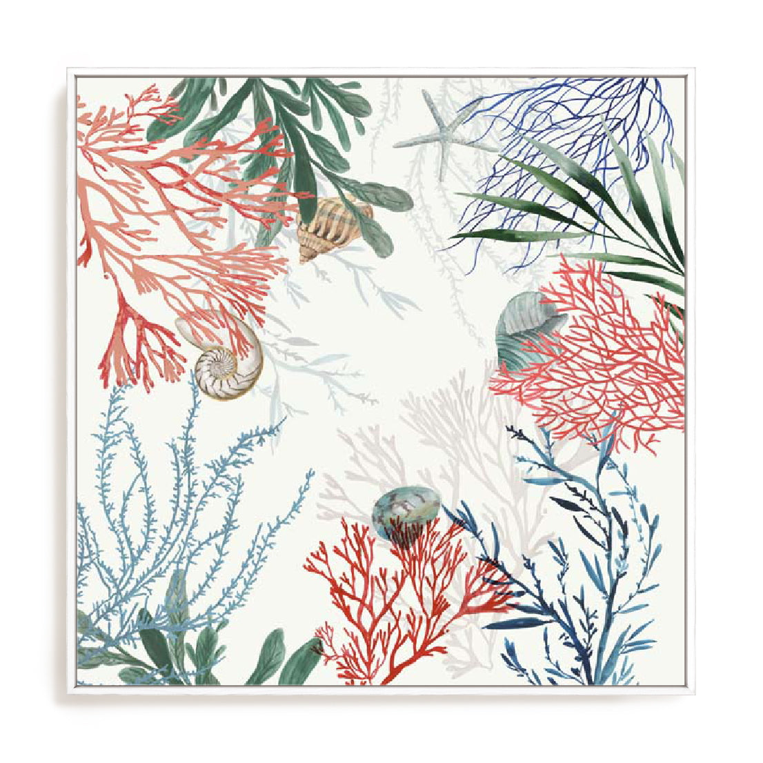 Aqua Gardens Wall Art
