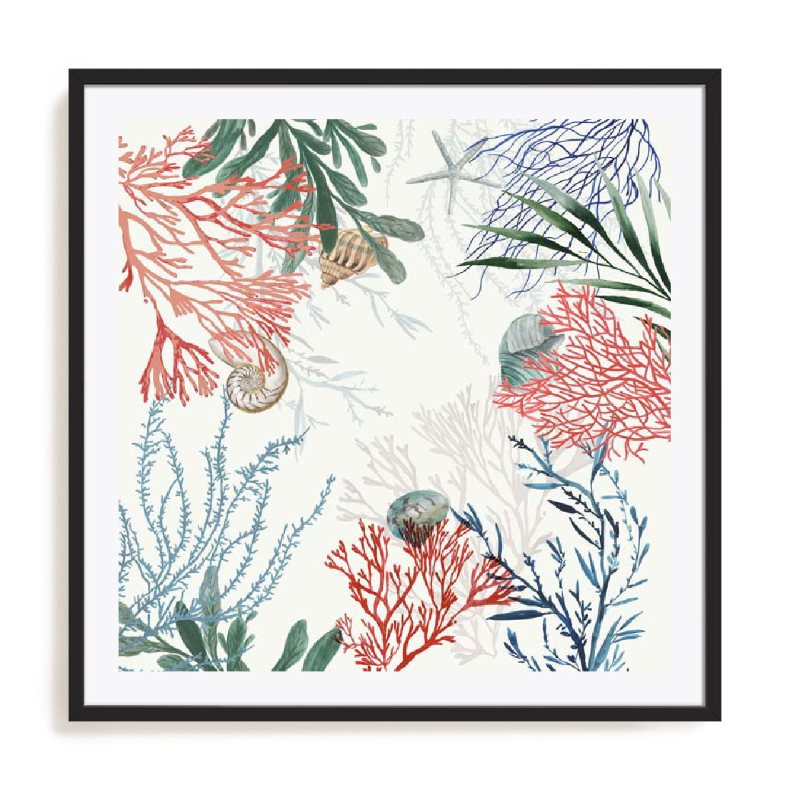 Aqua Gardens Wall Art
