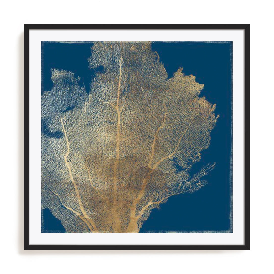 Gold Coral I Wall Art