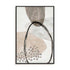 Wall Art Stretched Canvas In Black Frame - Chasing Light Ii Abstract Art