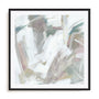 Wall Art Print Poster In Black Frame - Muted Harmony I Abstract Art