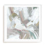 Wall Art Print Poster In White Frame - Muted Harmony Ii Abstract Art