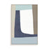 Wall Art Stretched Canvas In White  Frame - Natural Flow Ii Abstract Art