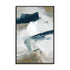 Wall Art Stretched Canvas In Black Frame - Vivid Strokes Ii Abstract Art