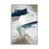 Wall Art Stretched Canvas In White  Frame - Vivid Strokes Ii Abstract Art