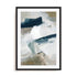 Wall Art Print Poster In Black Frame - Vivid Strokes Ii Abstract Art