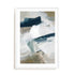 Wall Art Print Poster In White Frame - Vivid Strokes Ii Abstract Art