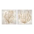 Beige Tides I and II Wall Art