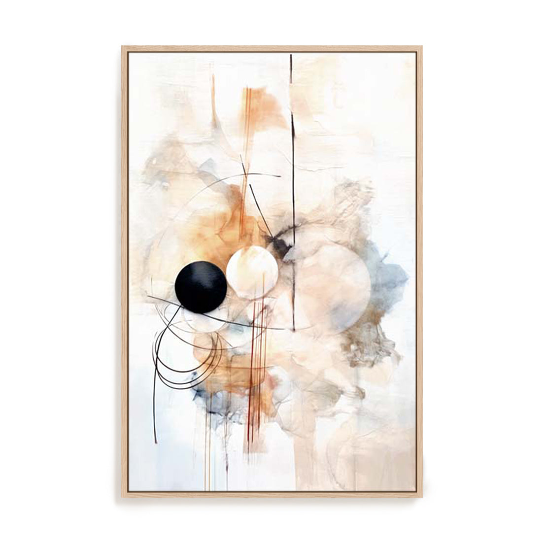 Lines And Circles Wall Art