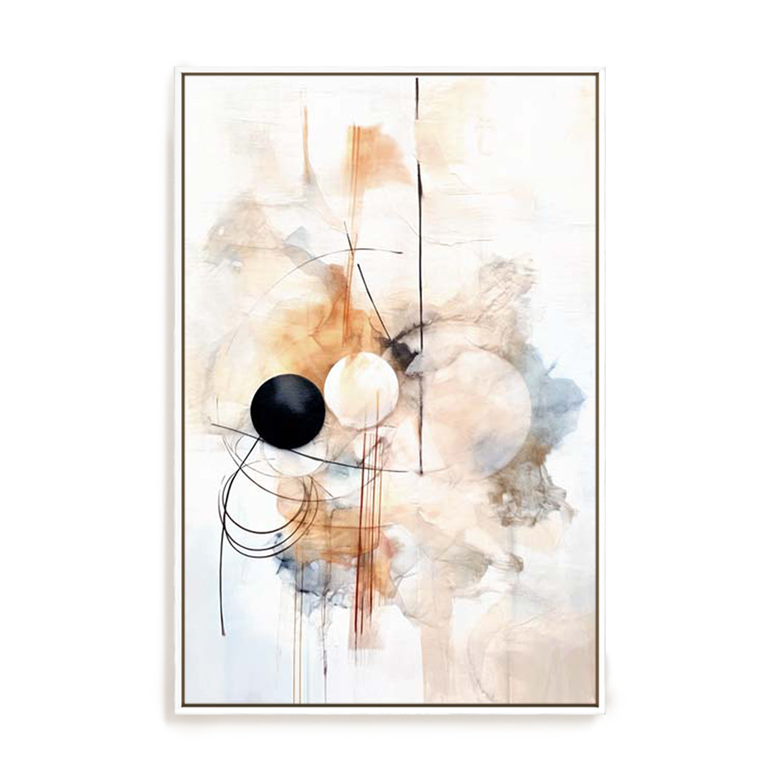 Lines And Circles Wall Art