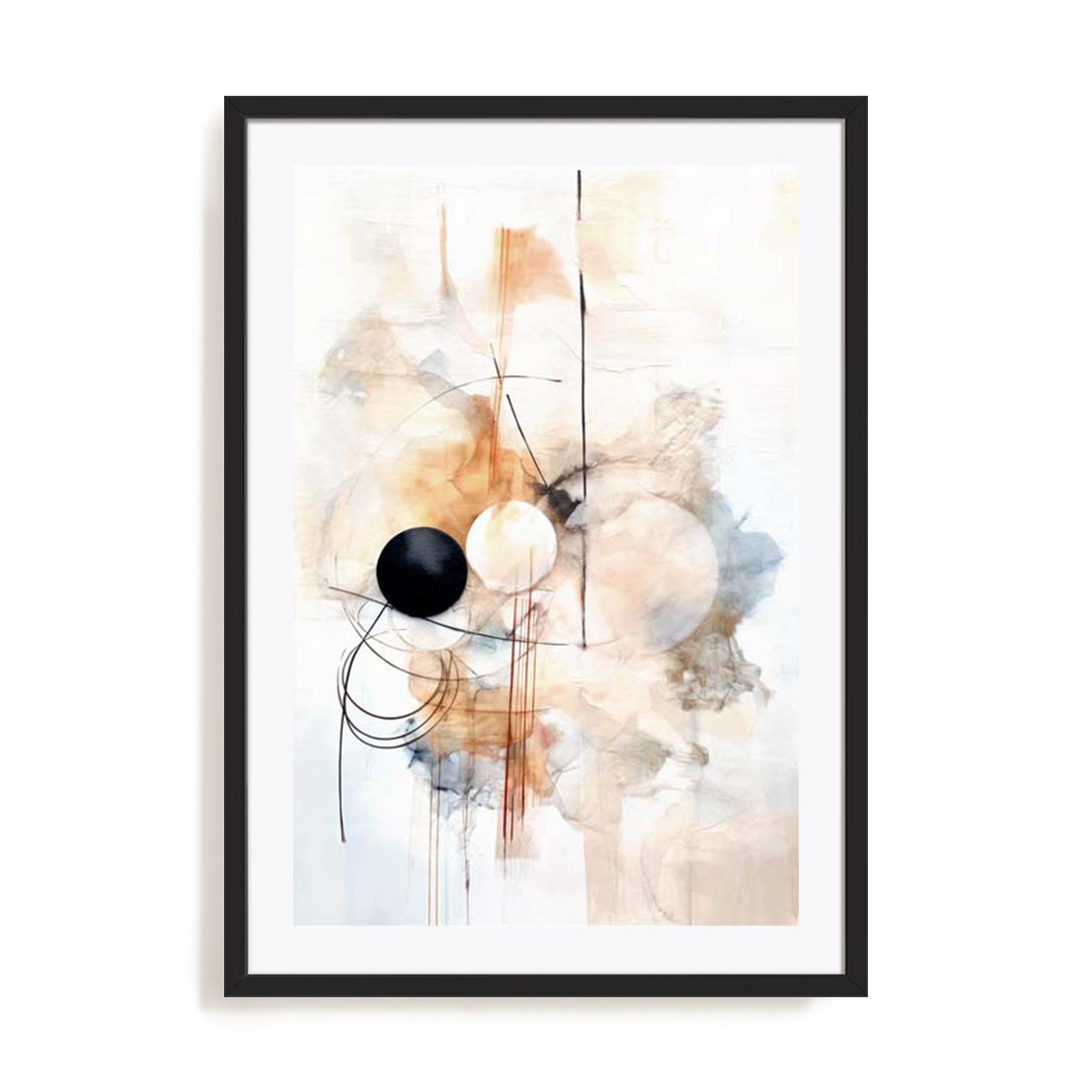 Lines And Circles Wall Art