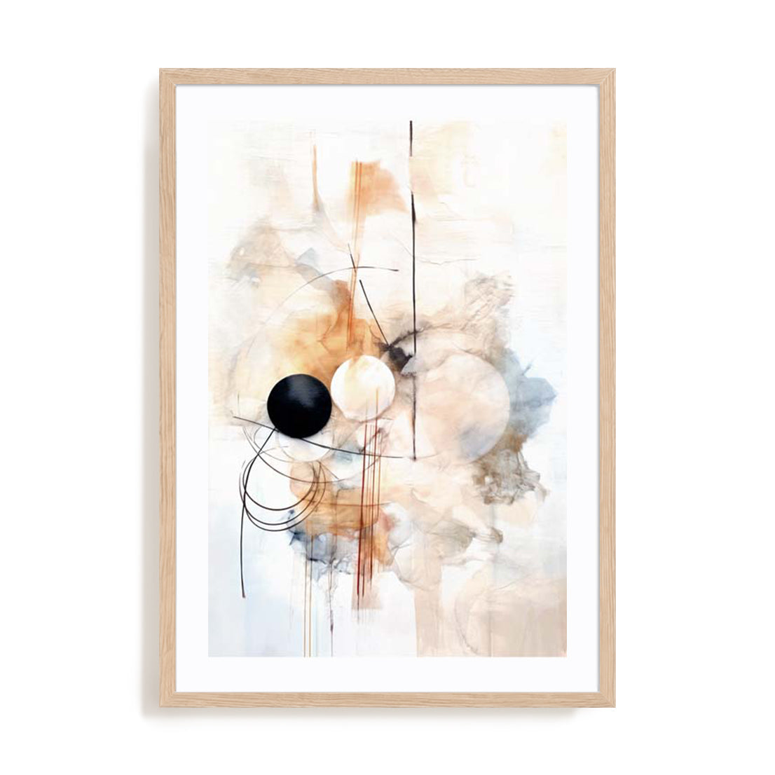 Lines And Circles Wall Art