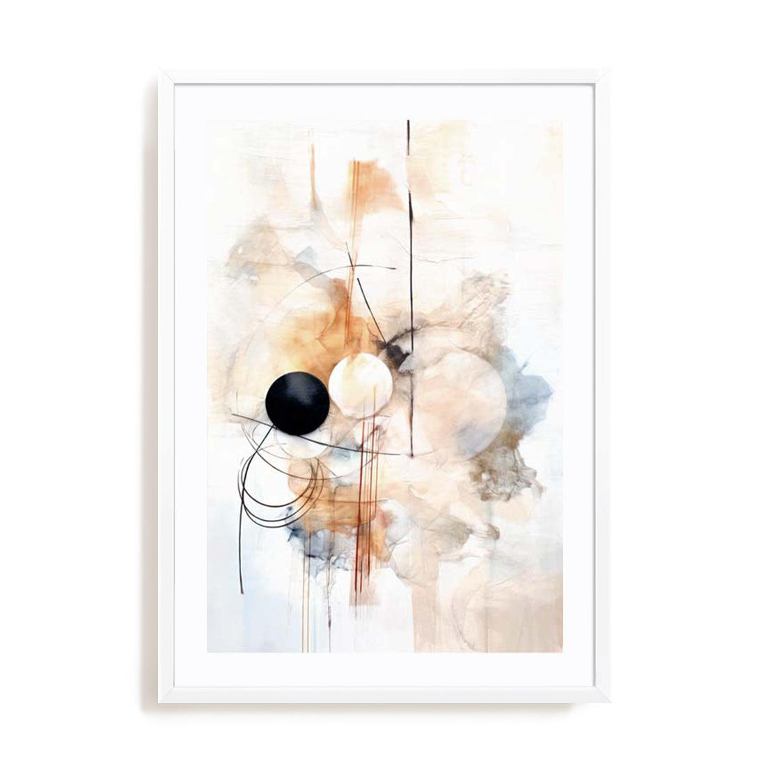 Lines And Circles Wall Art