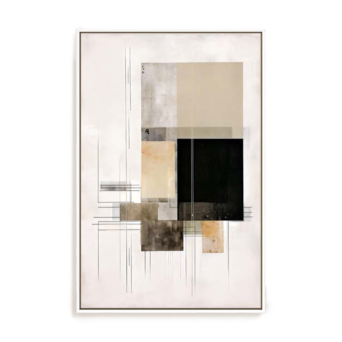 Lines And Squares I Wall Art