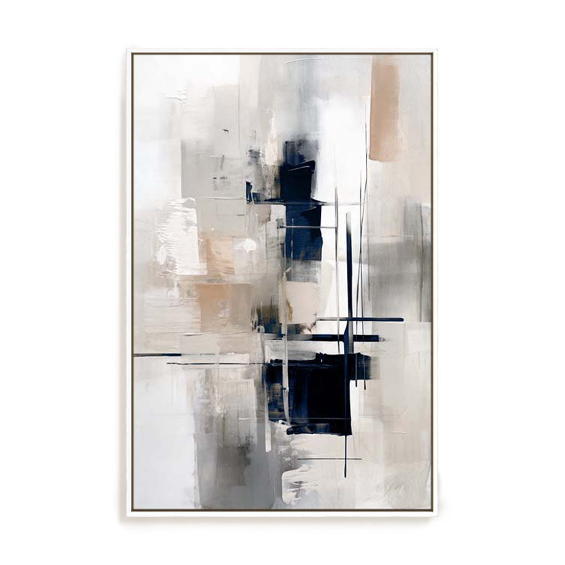 Squares Of Abstraction Wall Art