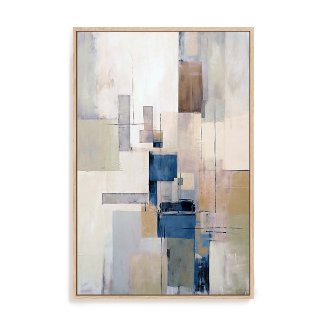 Blue Subtlety Wall Art