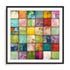 Prismatic Palette I Wall Art #oran_black-white-border