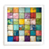 Prismatic Palette II Wall Art #oran_white-white-border