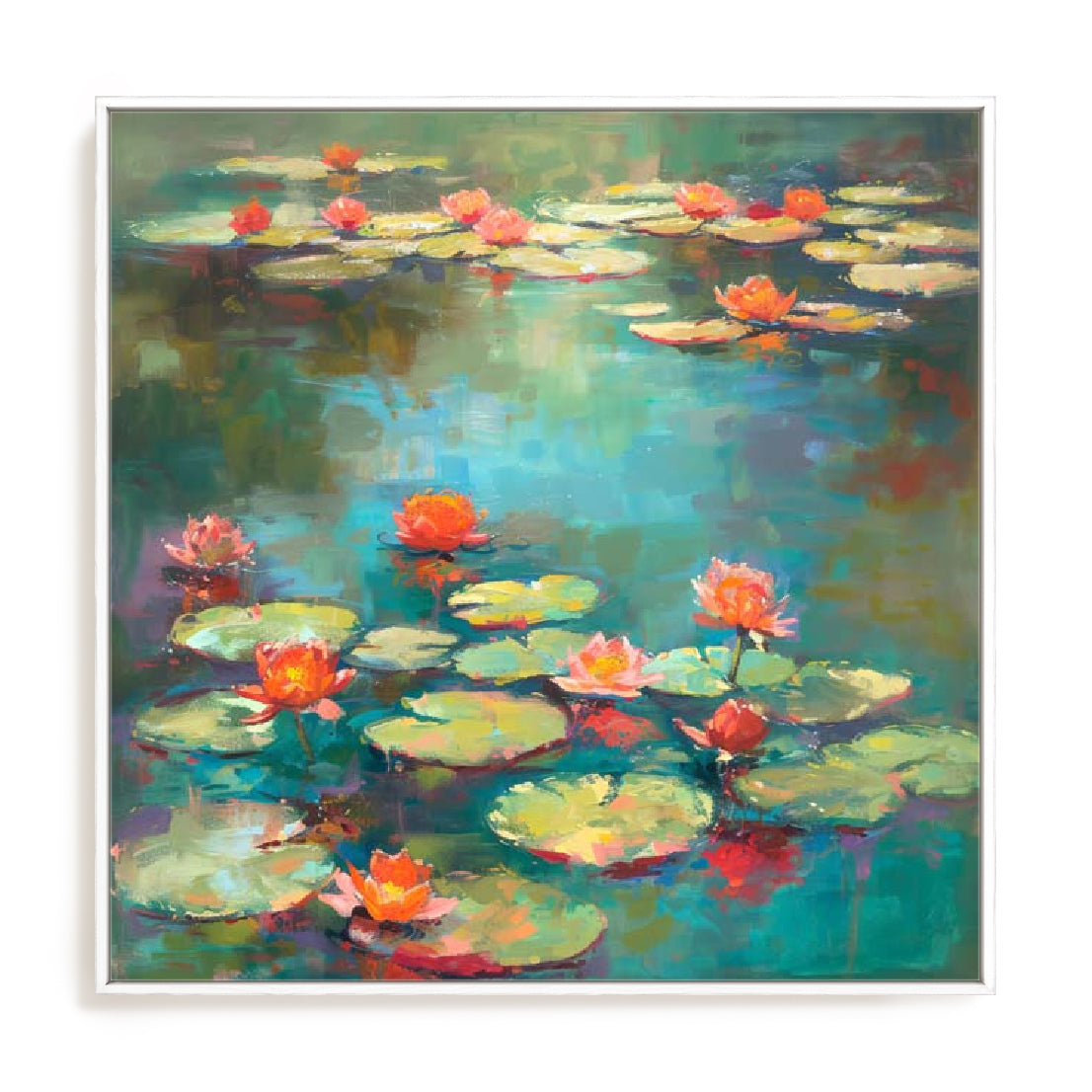 Lotus Pond II Wall Art
