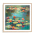 Lotus Pond II Wall Art #oran_natural-white-border