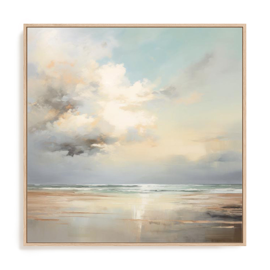 Tranquil Blue Shores Wall Art