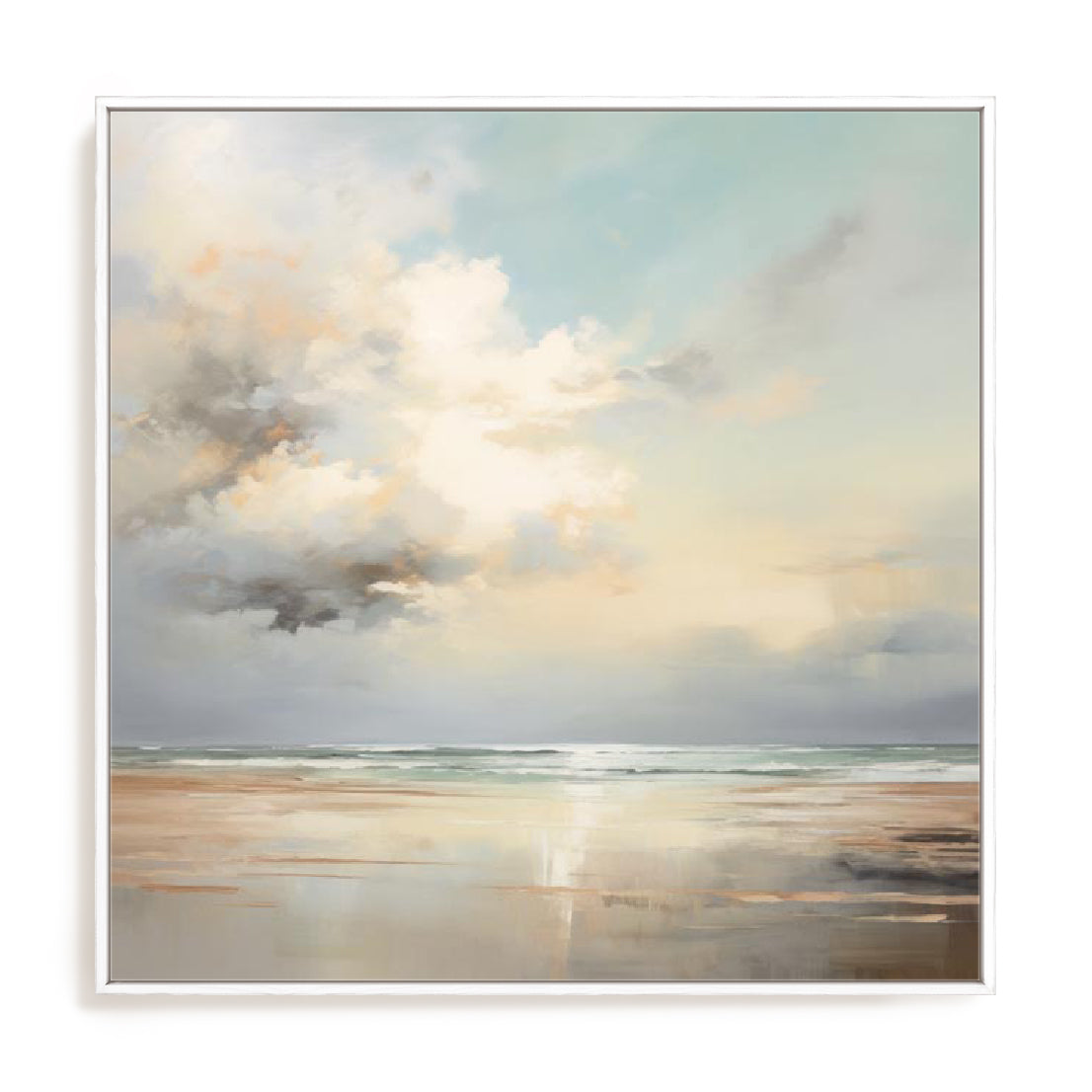 Tranquil Blue Shores Wall Art