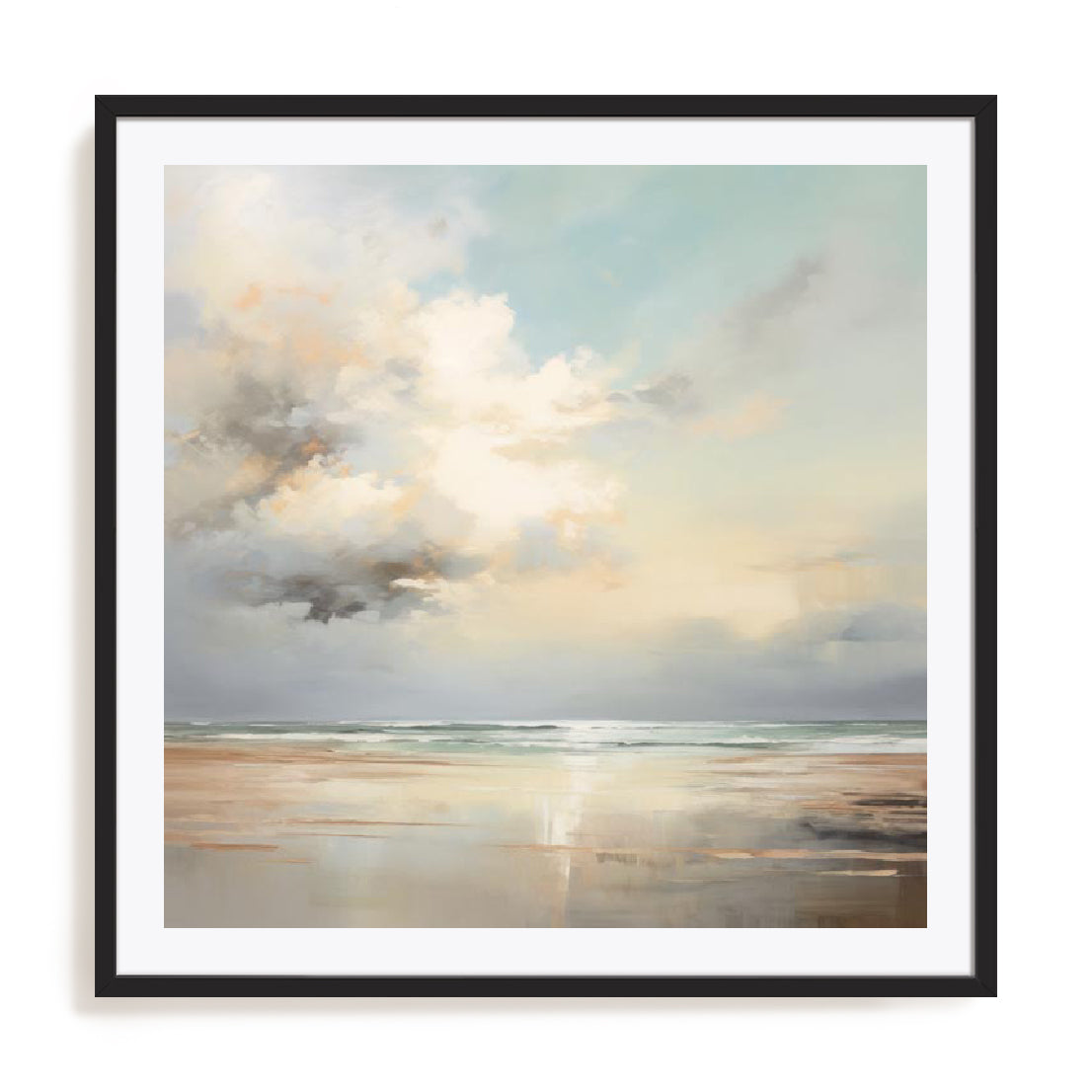 Tranquil Blue Shores Wall Art