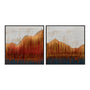 Red Mountain Pass I and II Wall Art