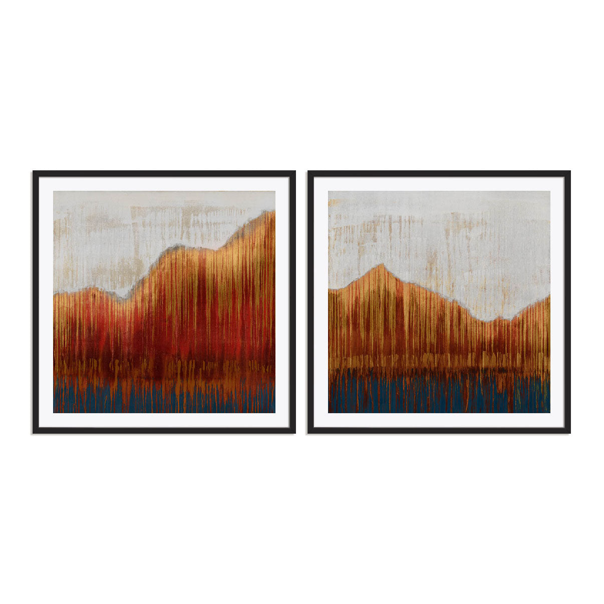 Red Mountain Pass I and II Wall Art