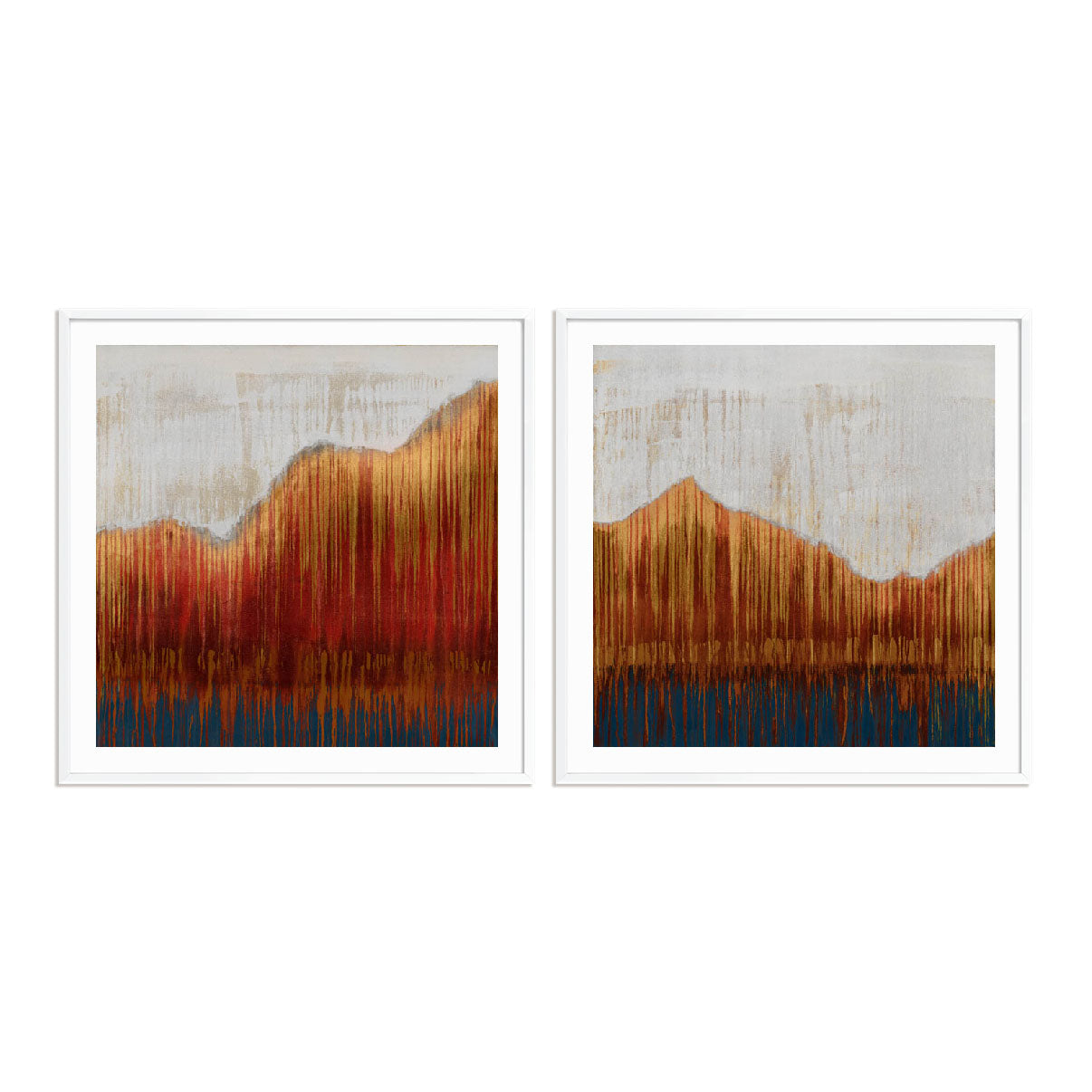Red Mountain Pass I and II Wall Art