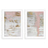 Pink Past I And II Wall Art