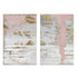 Pink Past I And II Wall Art