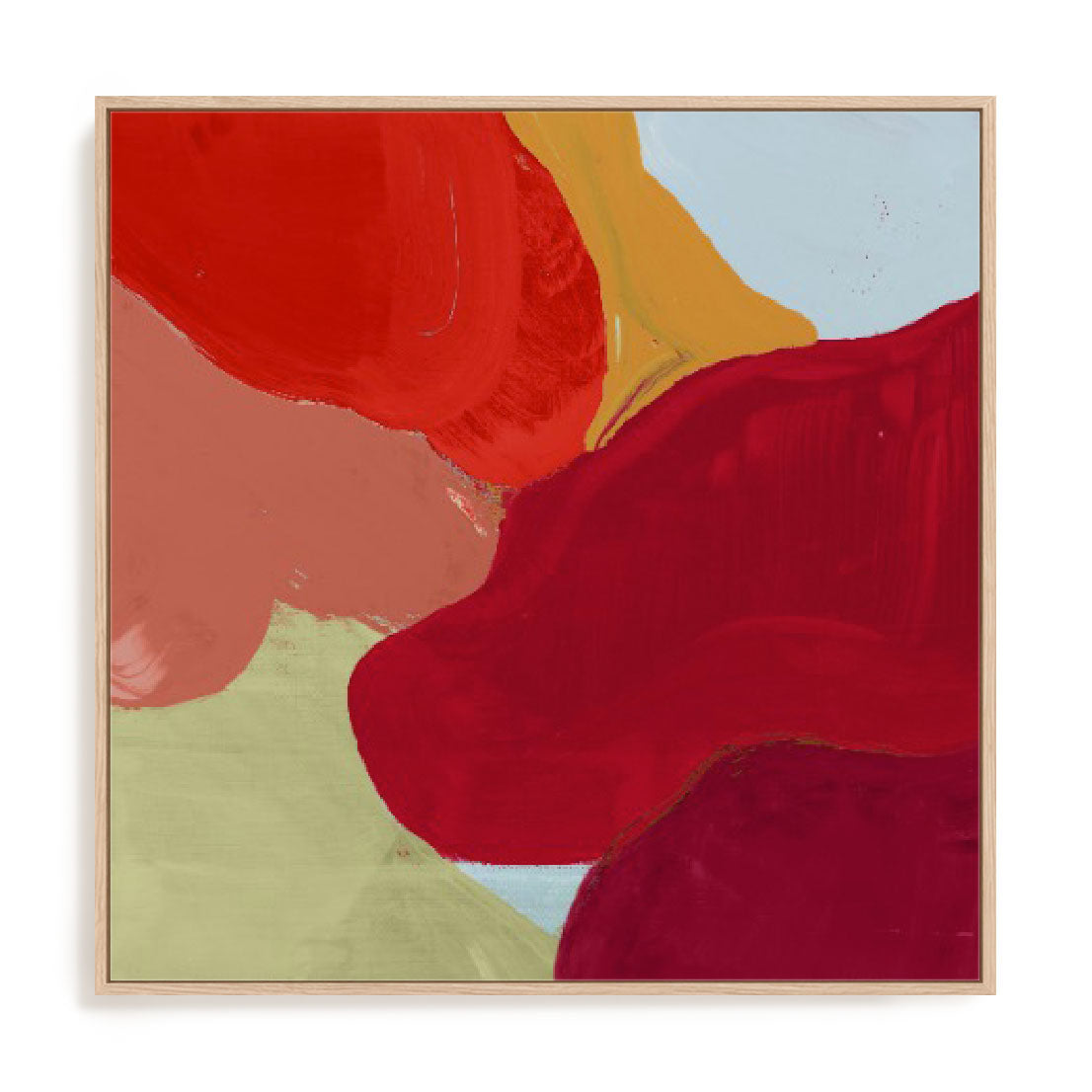 Red Clouds I Wall Art