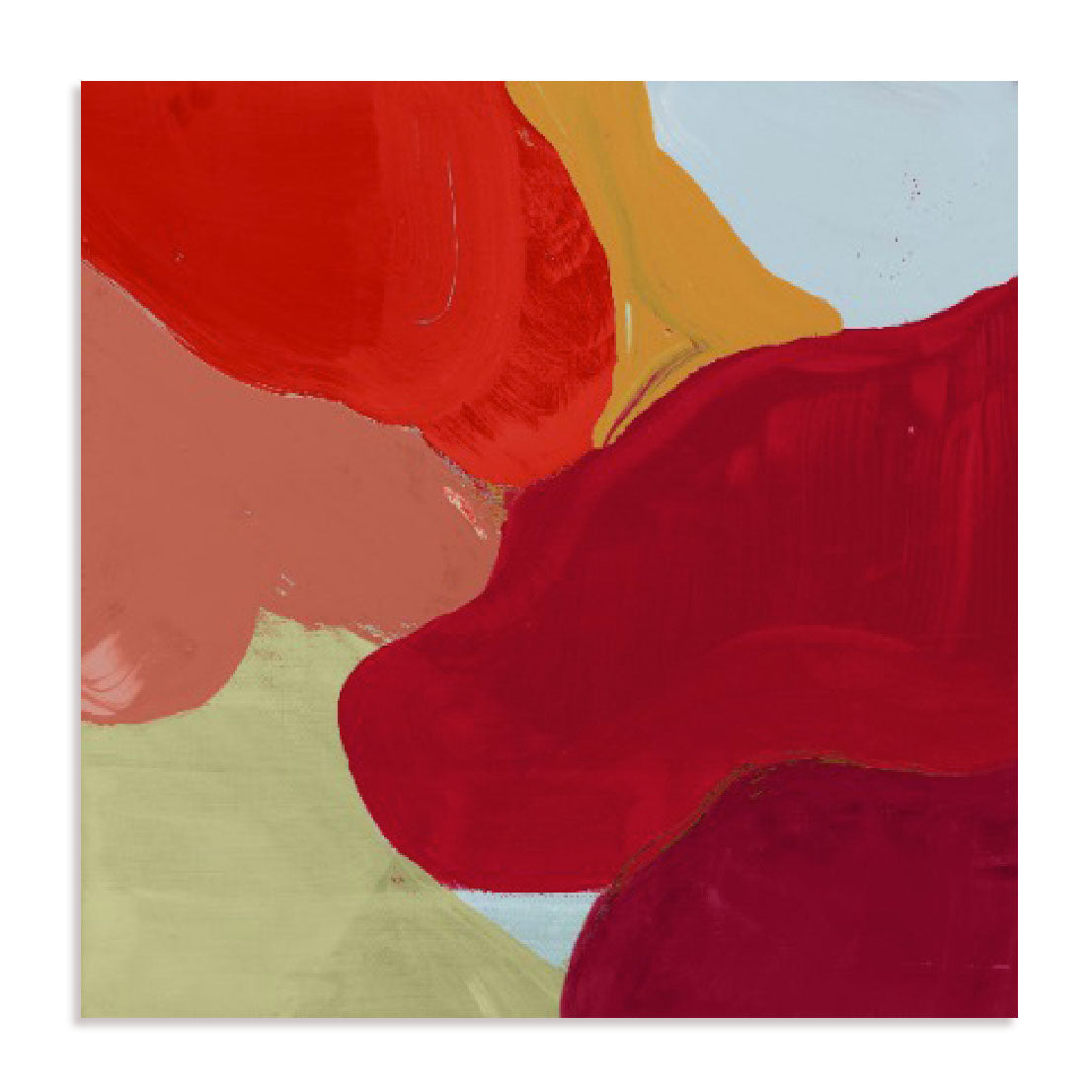 Red Clouds I Wall Art