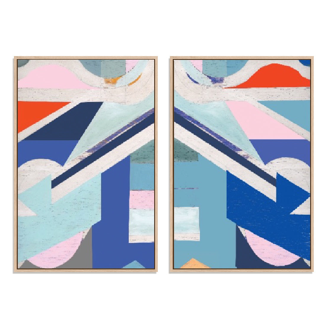Dynamic Direction I And II Wall Art