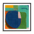 Cartwheel Wall Art #oran_black-white-border