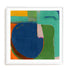 Cartwheel Wall Art #oran_white-white-border