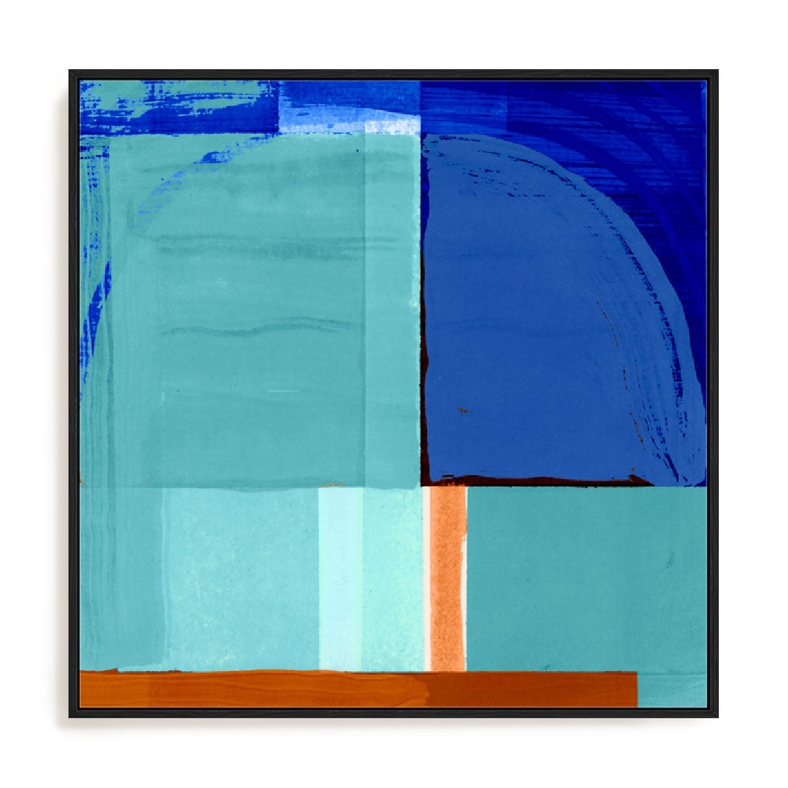 Blue Somersault Wall Art