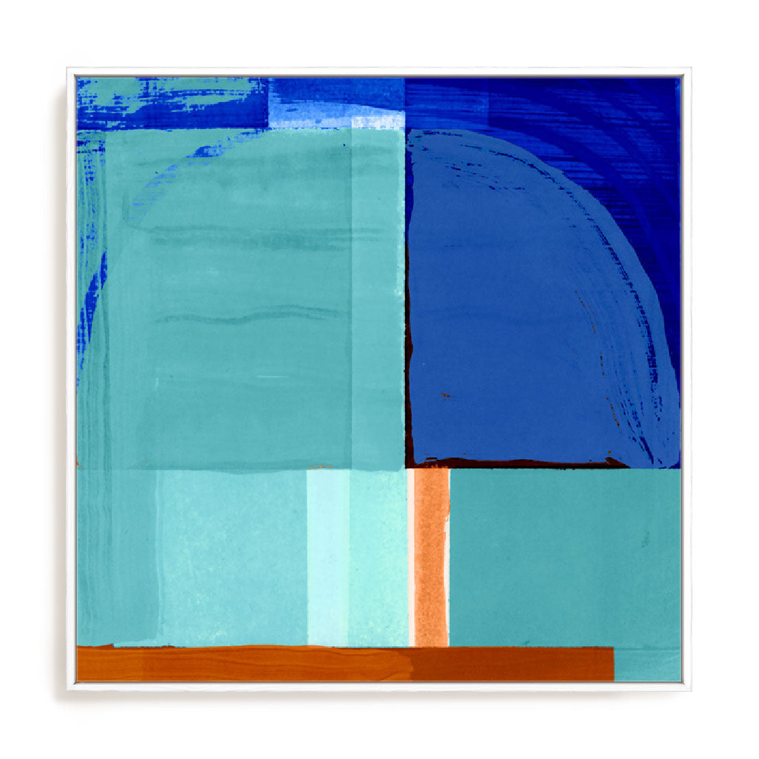 Blue Somersault Wall Art
