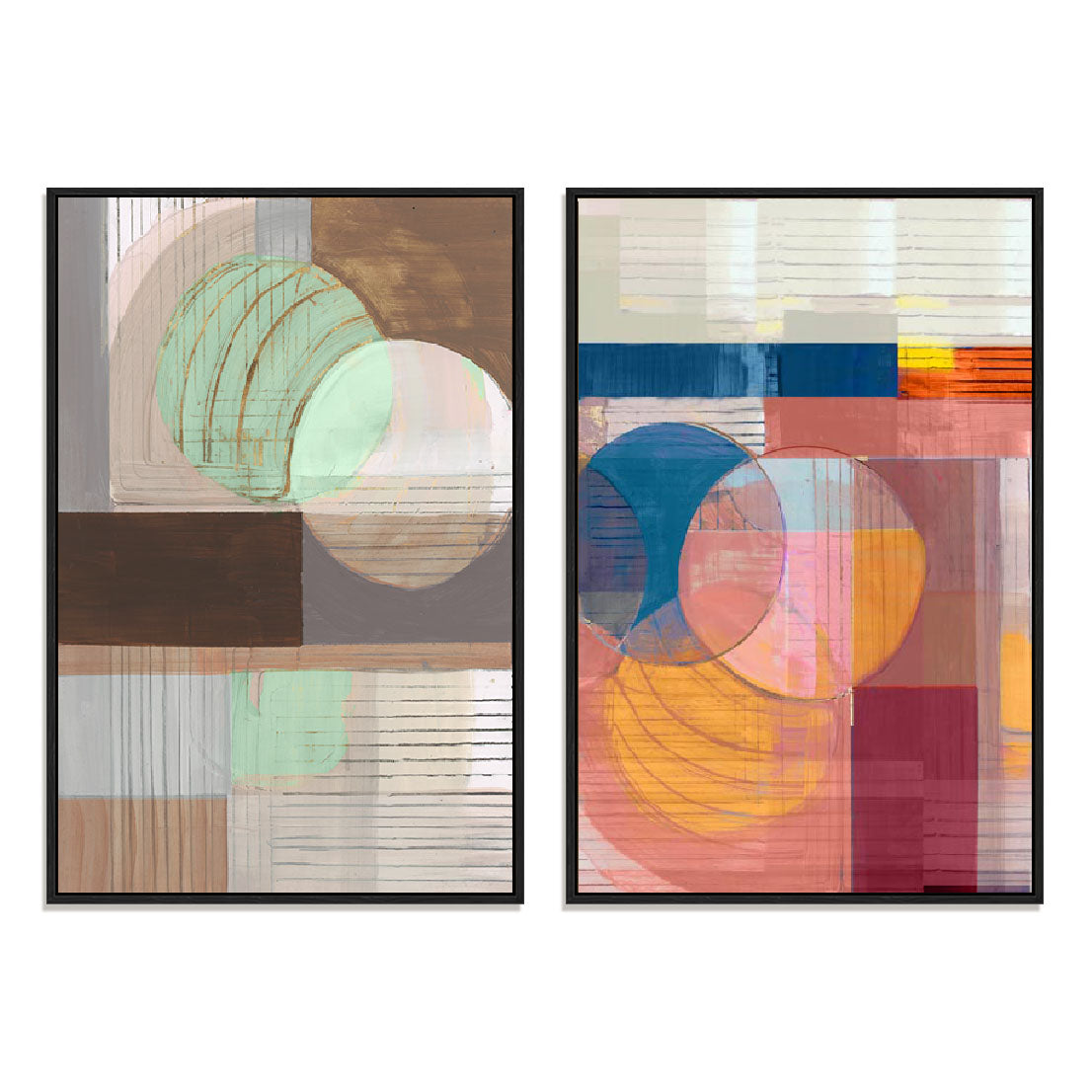 Habitual II and Candy Love I Wall Art