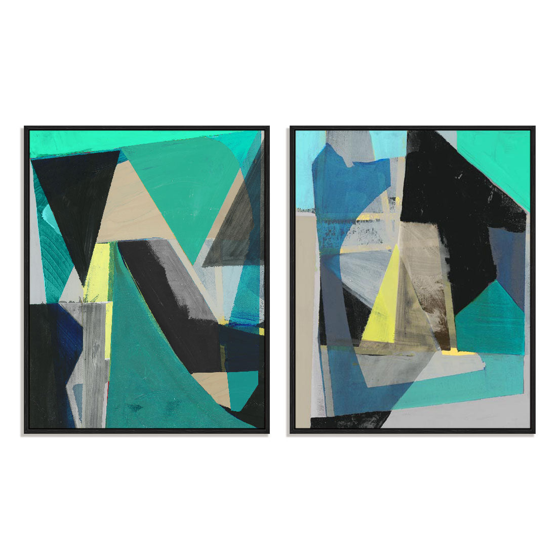 Reaching Up Hill I and II Wall Art