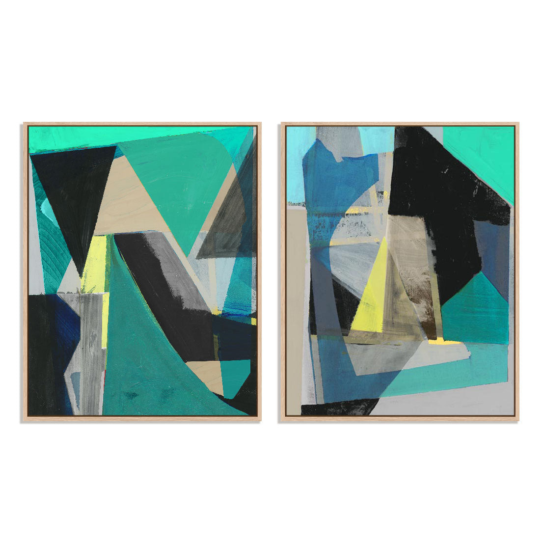 Reaching Up Hill I and II Wall Art